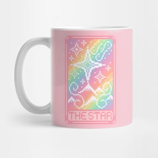 The Star Tarot Pixel Art Mug